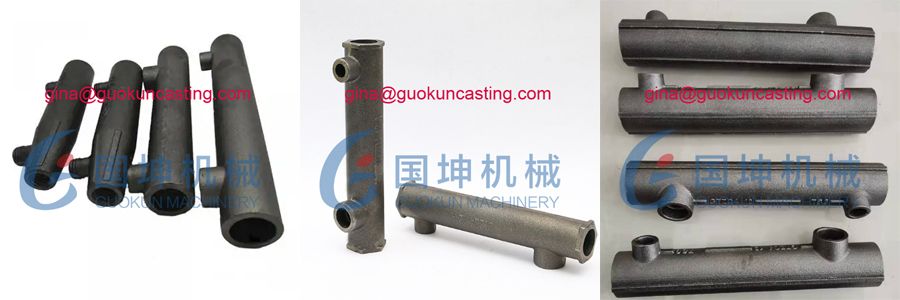 Chind cast ductile iron grout sleeve sand casting factory in China