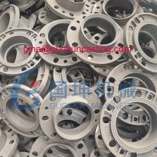 China sand casting cast ductile iron flange manufacturer