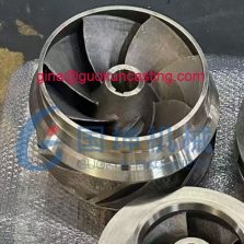 China sand casting cast bronze pump impeller factory