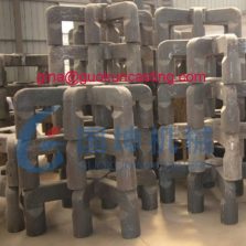 cast steel anode yoke for electronic aluminum industry