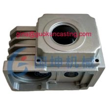 Die casting aluminum alloy UNI 5076 or YL113 worm gear box reducer housing manufacturer
