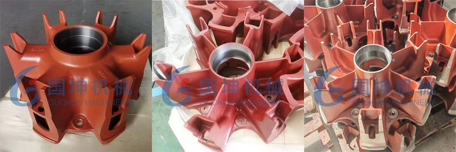 China sand casting ductile iron trailer wheel hub manufacturer