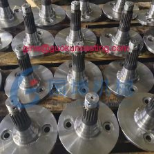 Teethed gear shaft for gear motor manufacturer
